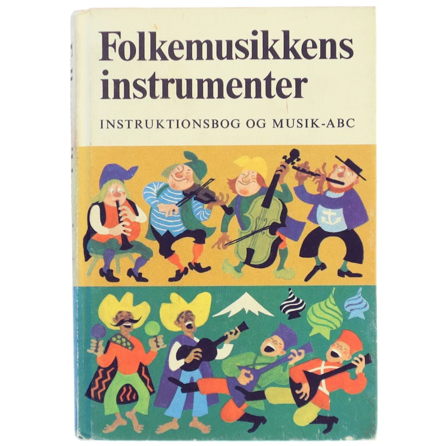 Bog om Folkemusikkens Instrumenter fra Politikens Forlag