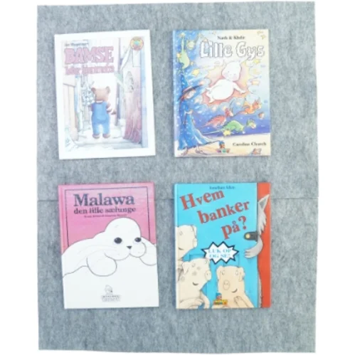 Børnebøger 4 stk.