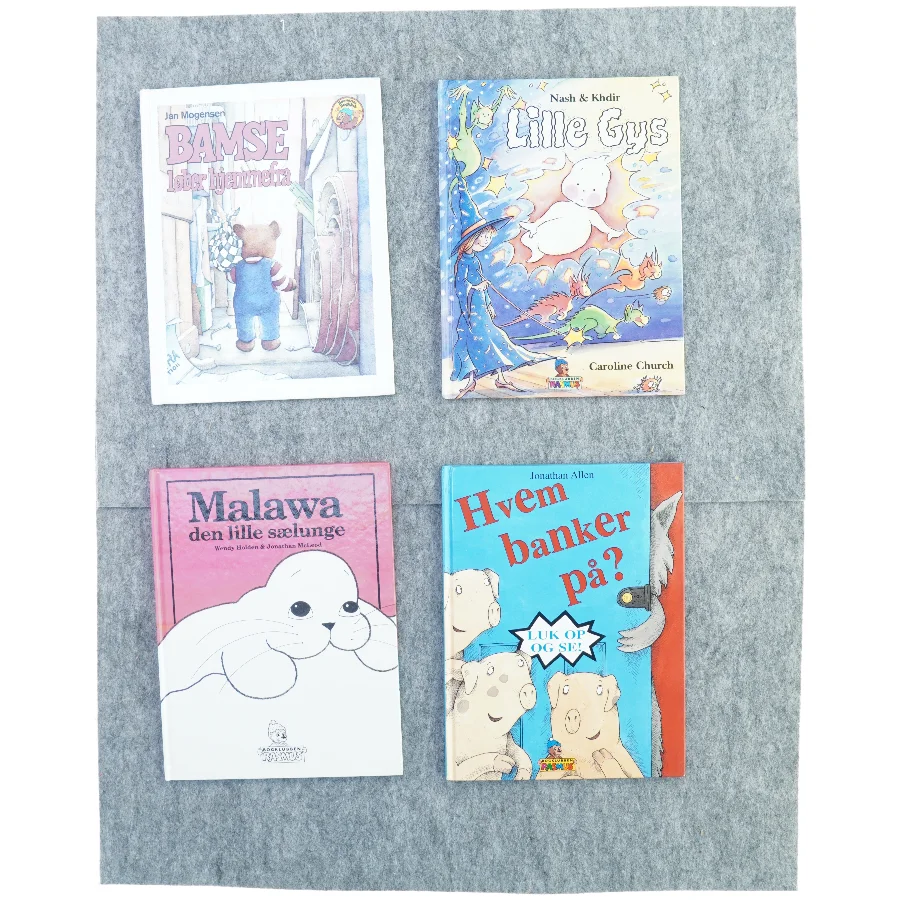 Børnebøger 4 stk.