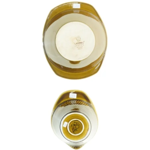 Fajance, Stavanger flint sæt, Stavanger flint fra Figgjo (str. Ø 11 cm til 16 cm og 6 cm høj)