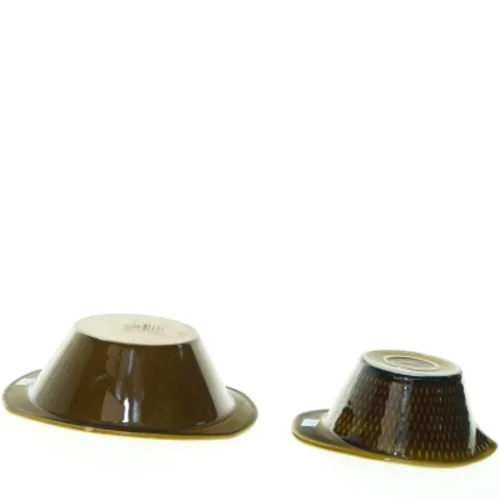 Fajance, Stavanger flint sæt, Stavanger flint fra Figgjo (str. Ø 11 cm til 16 cm og 6 cm høj)