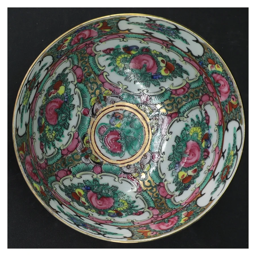 Kinesisk porcelænsskål (str. Ø 16 cm)