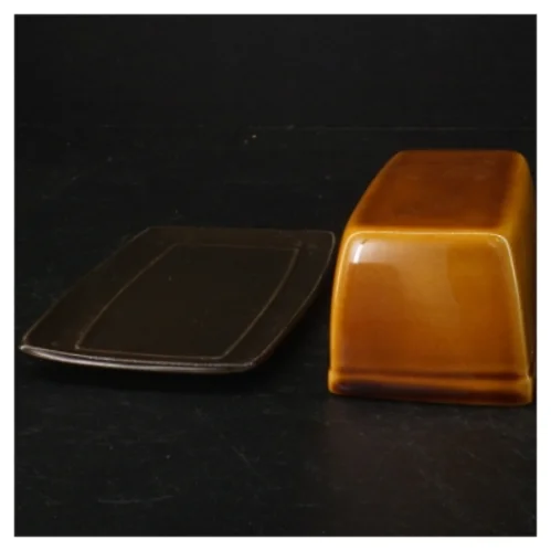 Retro smør dåse (str. 18 x 9 cm)