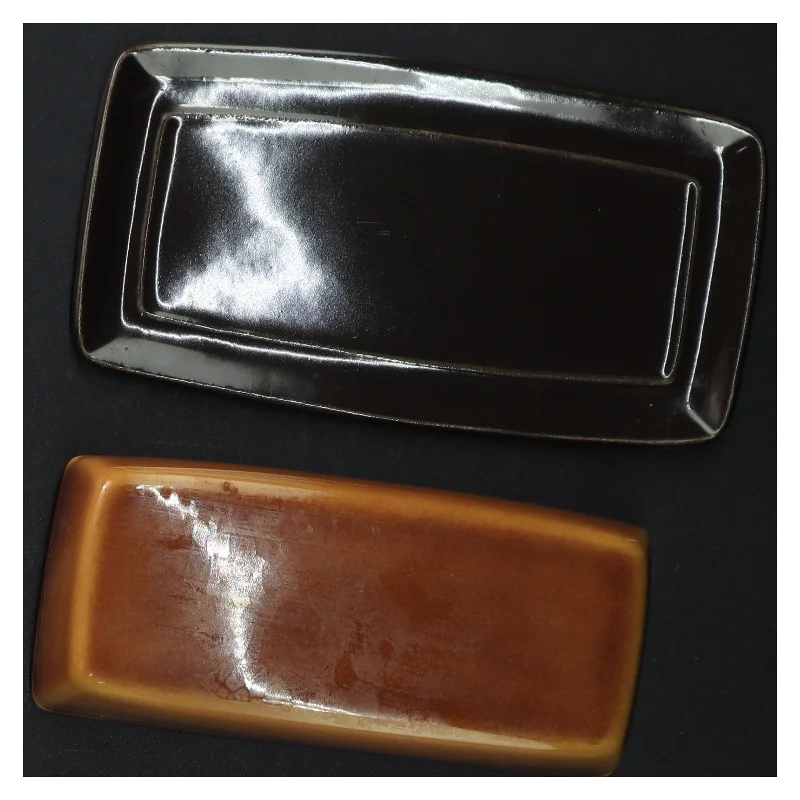 Retro smør dåse (str. 18 x 9 cm)