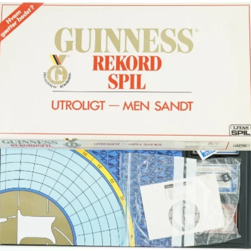 Guinness Rekord Spil brætspil fra Litas Spil (str. 50x27 cm)