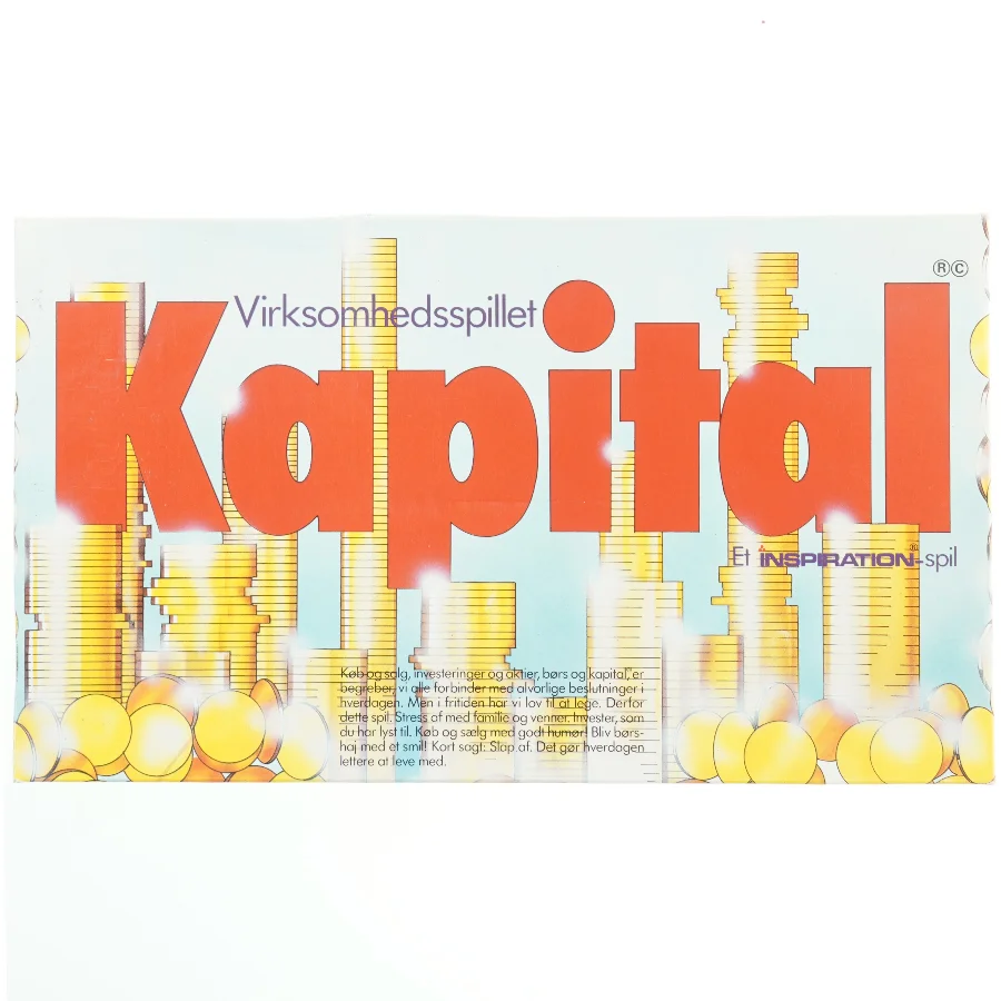 Brætspil 'Kapital' (str. 40x24 cm)