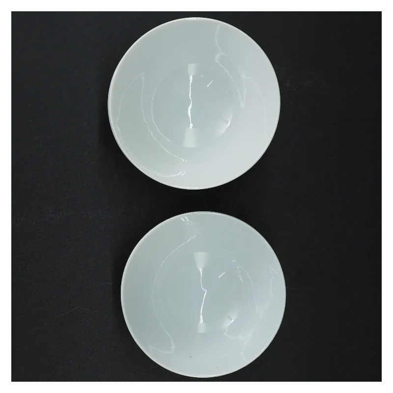 Porcelænsskåle med blomstermønster (str. Ø 12 cm)