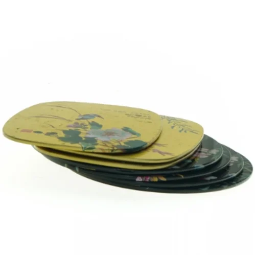 Dekorative asiatiske bordskånere (str. Ø 20 cm)