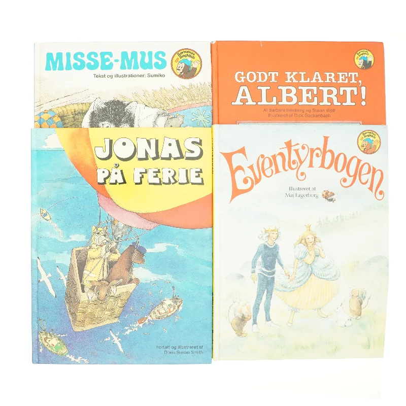 Misse-Mus + 3 andre børnebøger