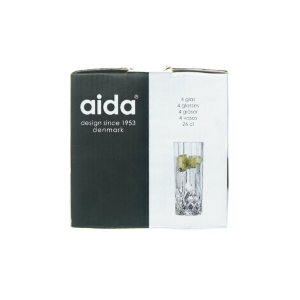 Aida Harvey drikkeglas, 4 stk. fra Aida (str. 15 cm)