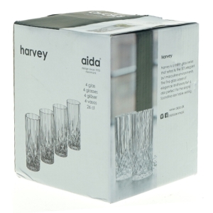 Aida Harvey drikkeglas, 4 stk. fra Aida (str. 15 cm)