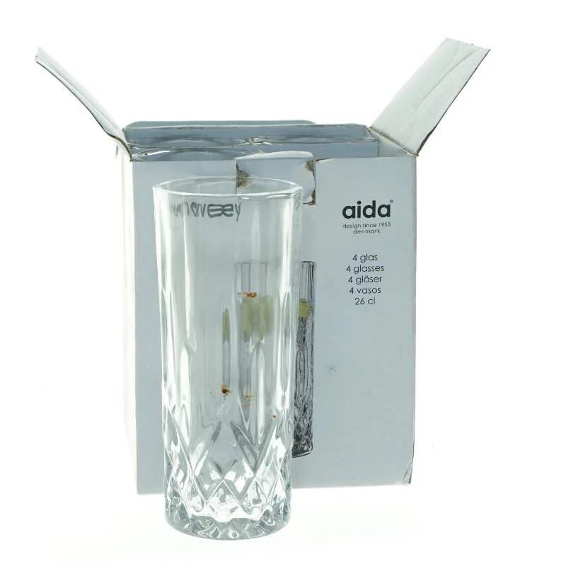 Aida Harvey drikkeglas, 4 stk. fra Aida (str. 15 cm)