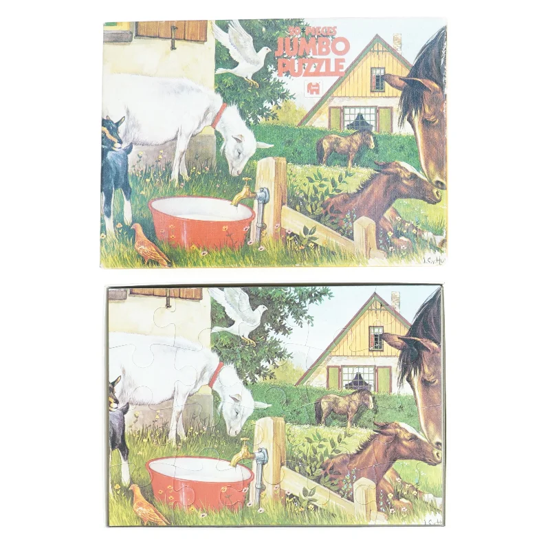 Jumbo puzzle fra Jumbo (str. 20 brikker)