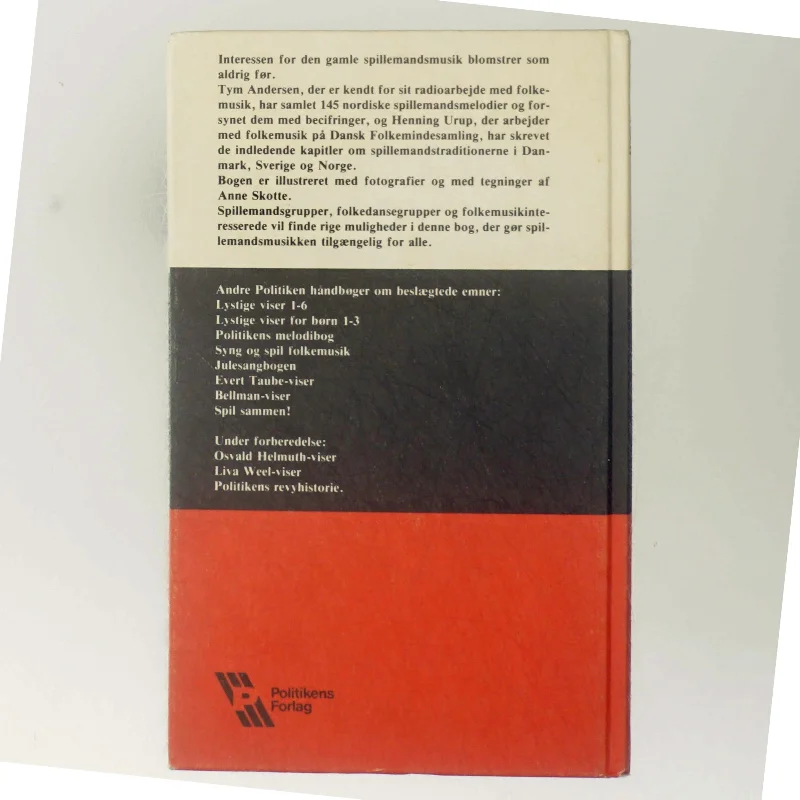 Spillemusikbog fra Politikens Forlag
