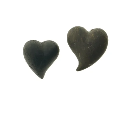 Dekorations hjerter (str. 12 x 10 cm og 13 x 11 cm)