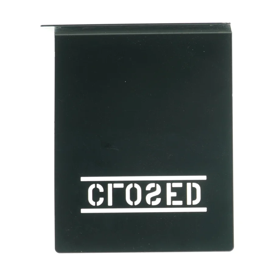 Skilt CLOSED (str. 25 x 10 x 20 cm)
