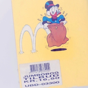 Anders And Jumbobog fra Walt Disney