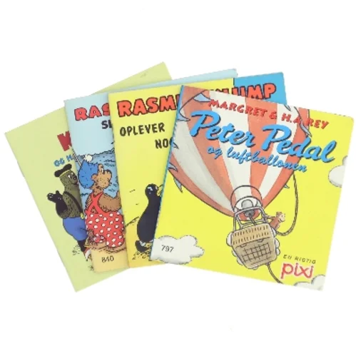 Peter Pedal og luftballonen af Margret & H.A. Rey (Bog)