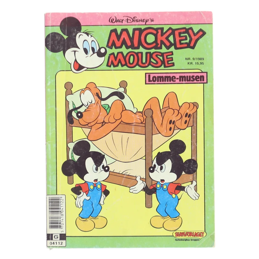 Mickey Mouse - Lomme-musen af Walt Disney (Bog)