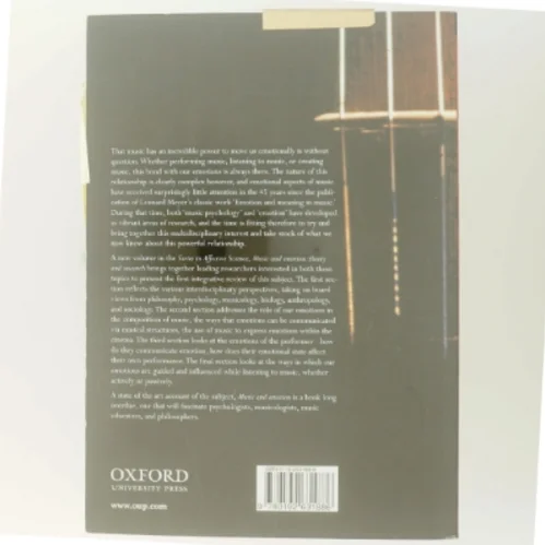 Music and emotion : theory and research (Bog)