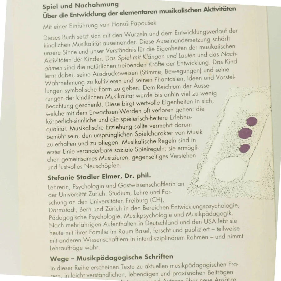 Spiel und Nachahmung af Stefanie Stadler Elmer (Bog)