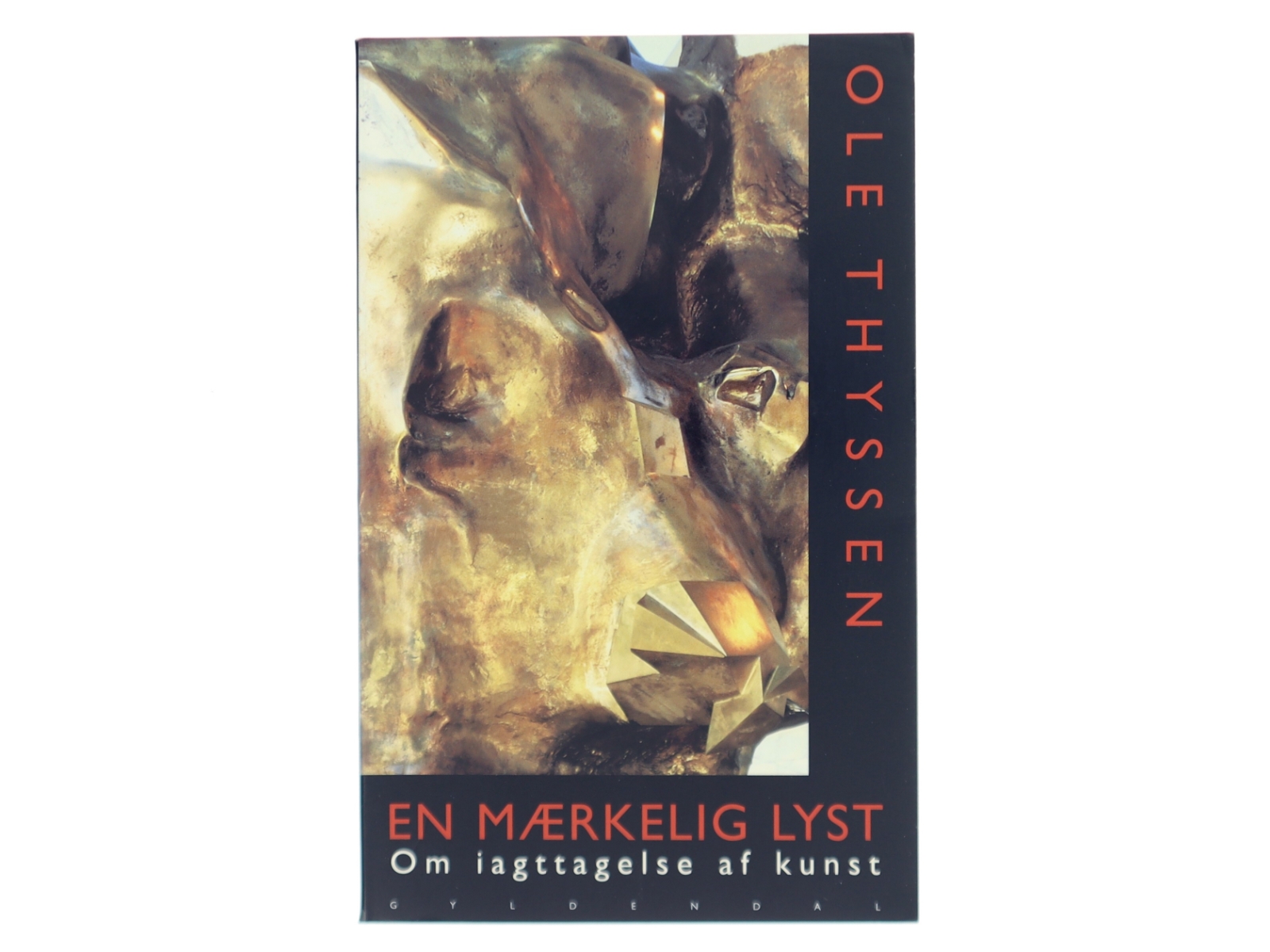 En mærkelig lyst : om iagttagelse af kunst af Ole Thyssen (Bog)