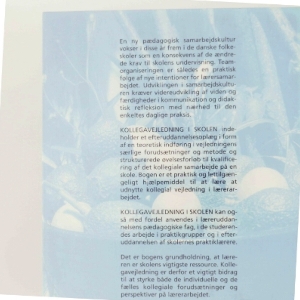 Kollegavejledning i skolen bog fra Forlaget Klim