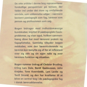 Pædagogik og lærerprofessionalitet bog fra Forlaget Klim