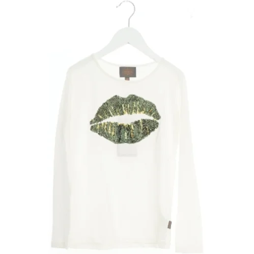 Helt ny langærmet T-shirt med pailletter fra Creamie (str. 140)