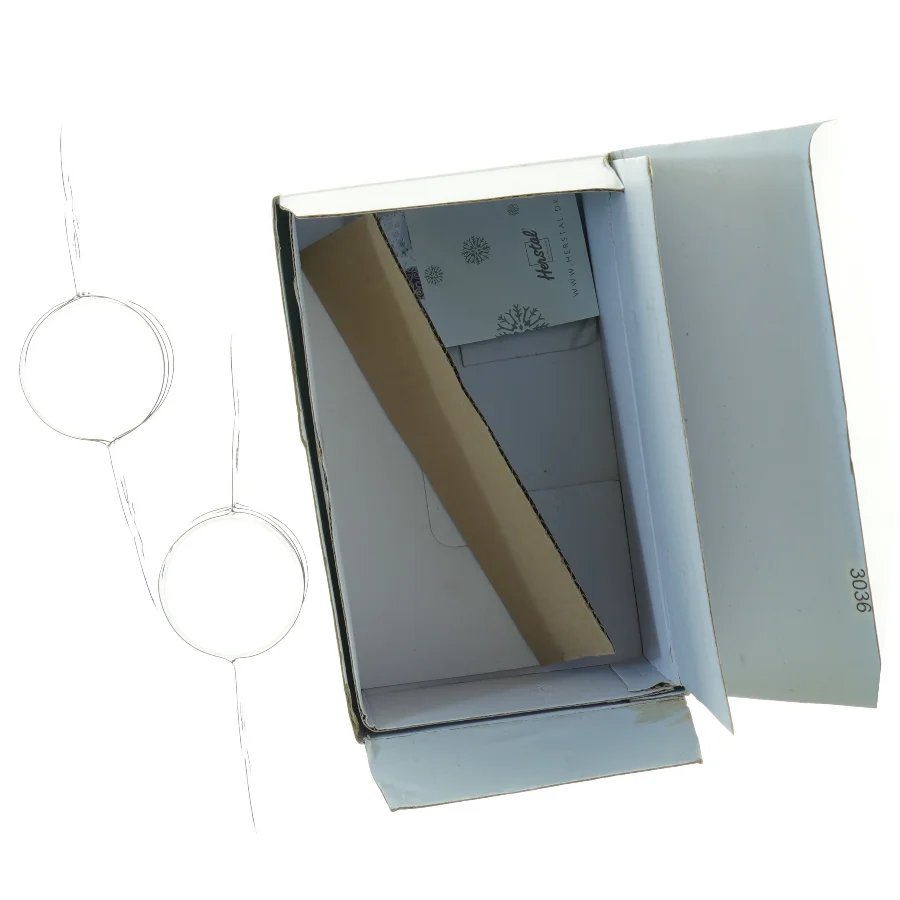 Herstal Fyrfadstage Sæt fra Herstal (str. 19 x 8 x 5 cm)