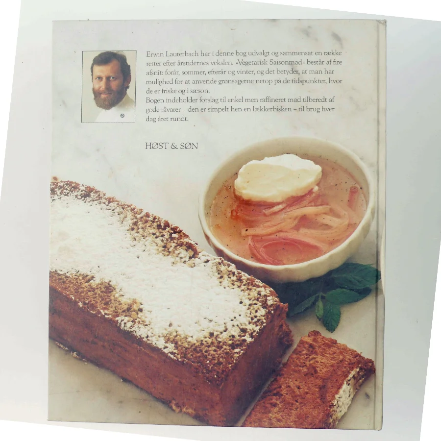 Vegetarisk Saisonkøkken af Erwin Lauterbach (Bog)
