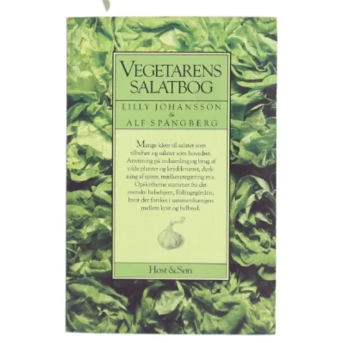 Vegetarens Salatbog af Lilly Johansson (Bog)