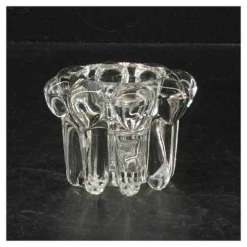 Glas lysestage (str. Ø 7 cm)