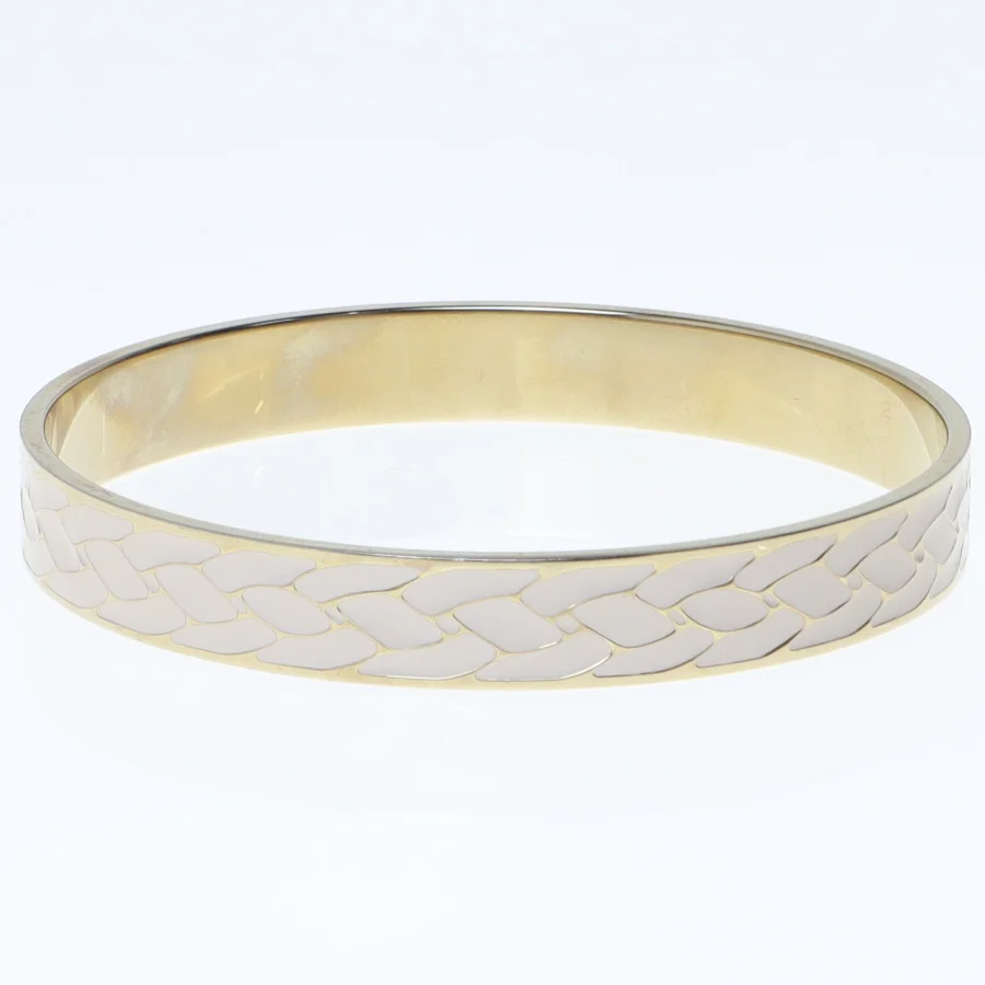 Armbånd med flettet design (str. Ø 7,5 cm)