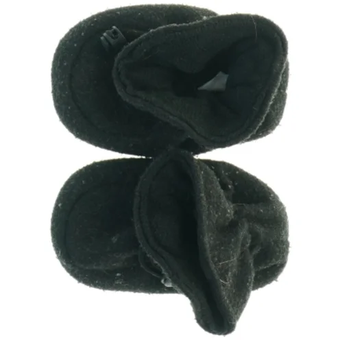 Sorte filt tøfler (str. Udvendig sal 13 cm)