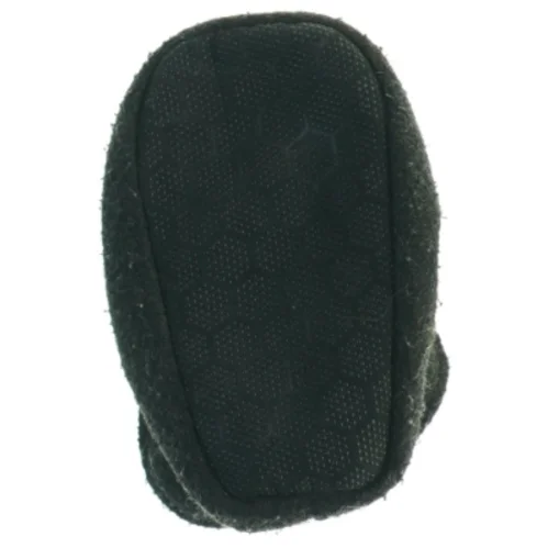 Sorte filt tøfler (str. Udvendig sal 13 cm)