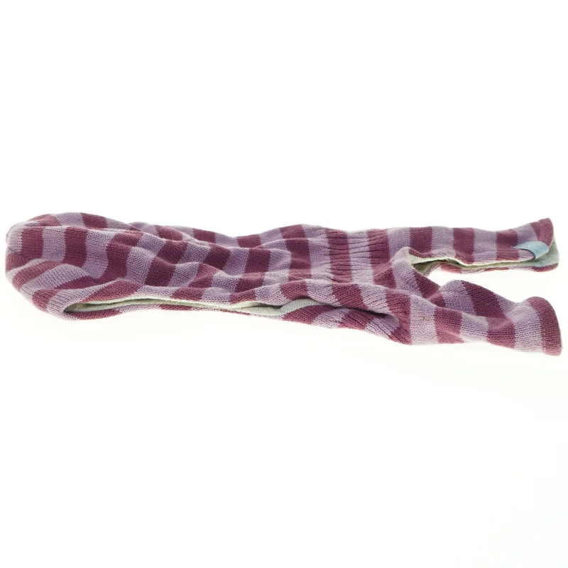 Stripet hue i lilla og grå (str. 48 cm)
