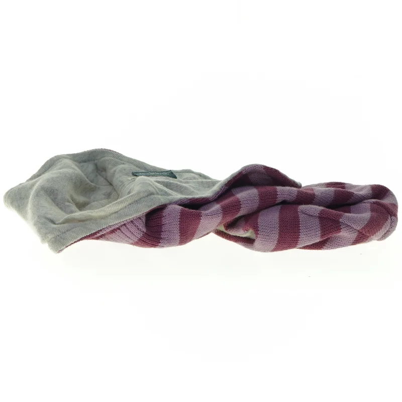 Stripet hue i lilla og grå (str. 48 cm)