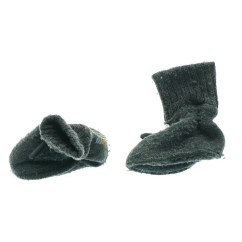 Strikkede tøfler fra Melton (str. Udvendig sal 11 cm)