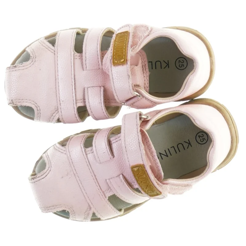 Lyserøde børnesandaler fra Kuling (str. 25)