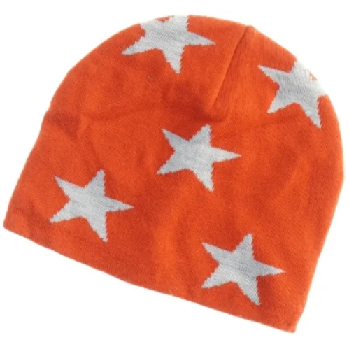 Rød hue med stjerneprint fra Molo (str. En til 2)