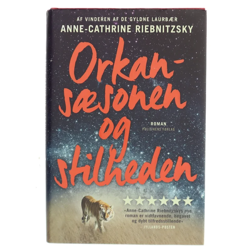 Orkansæsonen og stilheden af Anne-Cathrine Riebnitzsky (Bog)