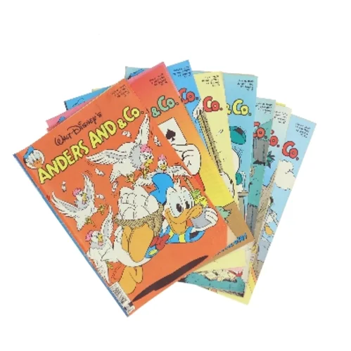 Komplet årgang 1990 Disney's Anders And & Co. (Bog)