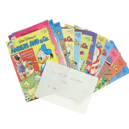 Komplet årgang 1990 Disney's Anders And & Co. (Bog)