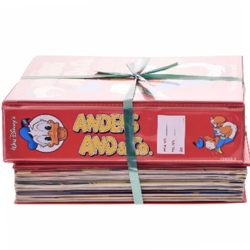 Komplet årgang 2001 Anders And & Co. Samlemappe af Disney (Bog) fra Disney