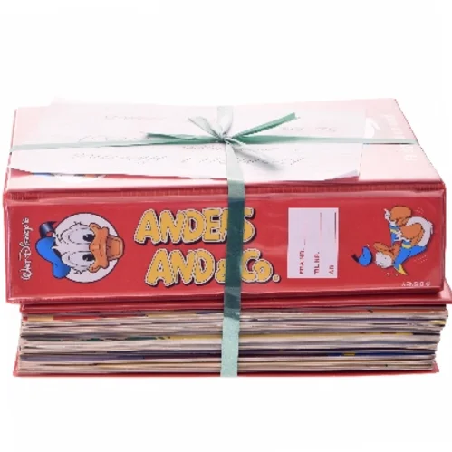 Komplet årgang 2001 Anders And & Co. Samlemappe af Disney (Bog) fra Disney