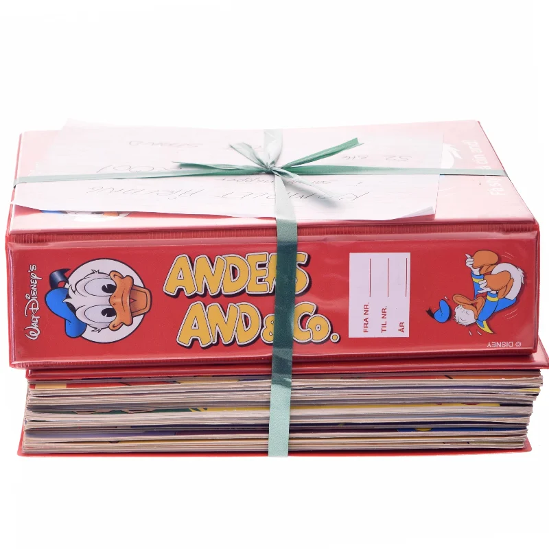 Komplet årgang 2001 Anders And & Co. Samlemappe af Disney (Bog) fra Disney