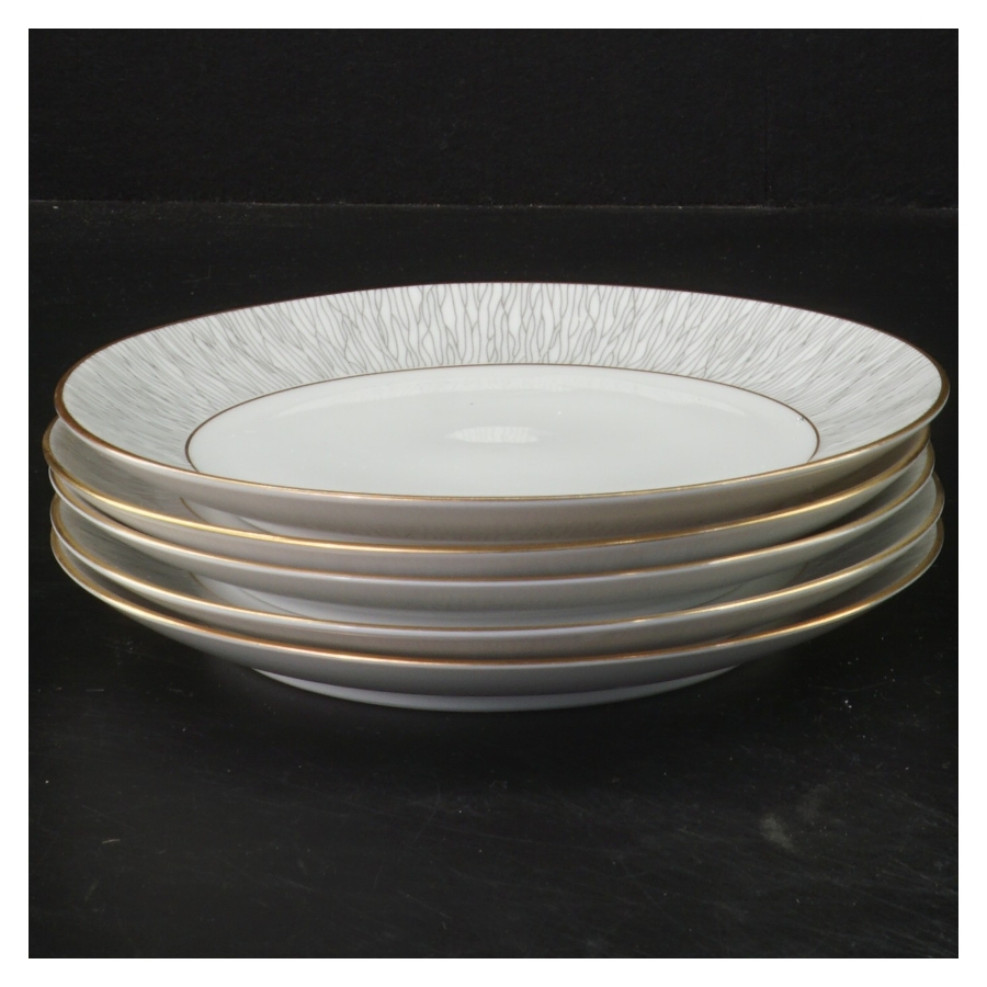 Sæt af 5 Koh-I-Noor tallerkener (str. 5 styk. ø. 16 cm)