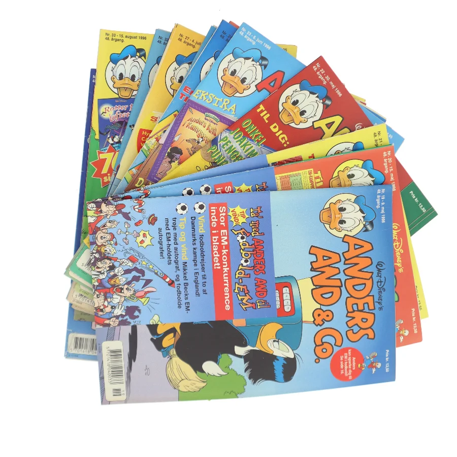 Anders And & Co. af Walt Disney 1996