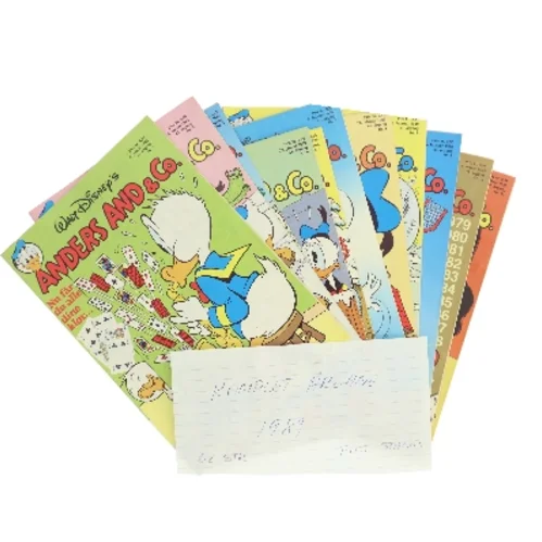 Komplet årgang 1989 Anders And & Co. af Disney (Bog)